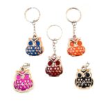 Llavero búho colores un