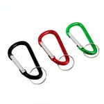 Llavero mosquetón colores un