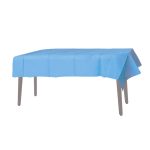 Mantel plástico celeste pastel 137×274 cm un