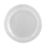 Plato 18cm blanco 10un