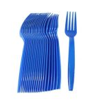 Tenedor azul 20 un