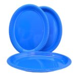 Bandeja ovalada azul 5 un