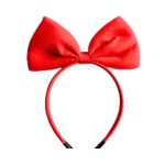 Cintillo rojo moño un