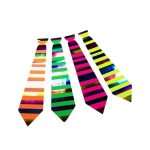 Corbata flúor lineas 6un
