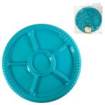 Bandeja 6 espacios celeste 3un