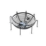 Bandeja plástica negra 20x9cm un