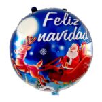 Globo 45cm trineo navidad un