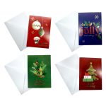 Tarjeta navidad9,5x13.5cm 2un