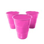 Vasos 7oz fucsia 10un