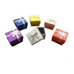 Caja joyas colores 4x4 cm un
