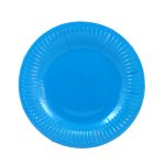 Plato 18cm azul claro 10un