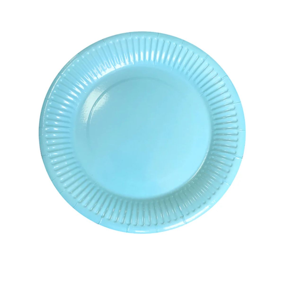 plato celeste Plato 18cm celeste 10un - Imagen 1