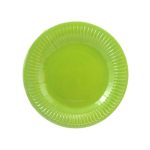 Plato 18cm verde lima 10un